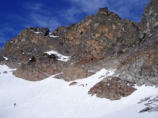 South side of Del Campo Peak