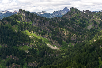 Dungeon Peak and Rampart Ridge