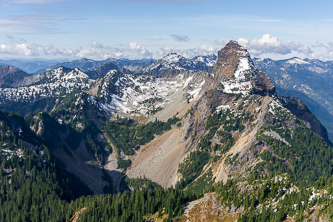 Mount Thomson from the summit of Huckleberry Mountain