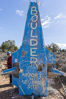 Boulder Airport and UFO landing site