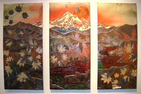 BIG Mt Hood triptych