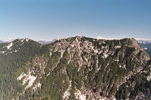 Twin Peaks from Boomerang Peak