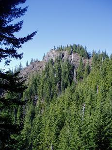 SE side of Elk Mountain from the trail