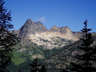 Cutthroat Peak from Blue Lake trail