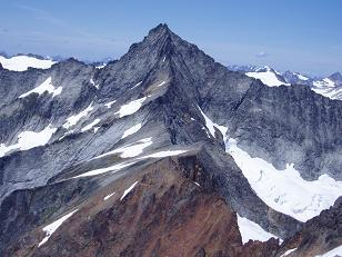 Forbidden Peak from Quien Sabe Glacier