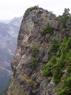 High point of Rampart Ridge