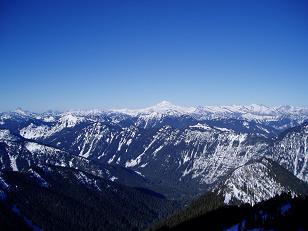 Looking north from Jim Hill Mountain