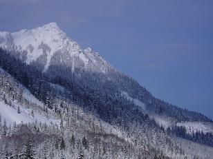 McClellan Butte from the north ridge of Mount Gardner
