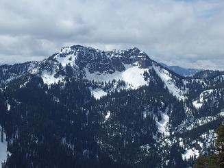 Tinkham Peak from summit of Mount Catherine