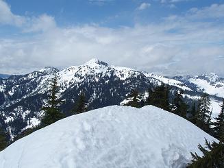 Silver Peak from summit of Mount Catherine