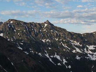 Chikamin Peak from Alaska Mountain