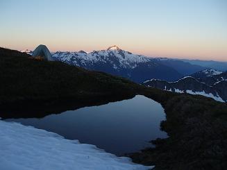 Mount Blum from Easy Peak