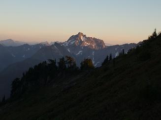 Del Campo Peak from Mount Dickerman