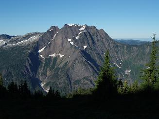 Big Four Mountain from Mount Dickerman trail