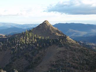 Little Navaho from south ridge of Navaho Peak
