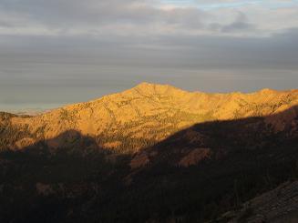 Earl Peak from south ridge of Navaho Peak