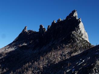 Prusik Peak and The Temple from N of Prusik Pass
