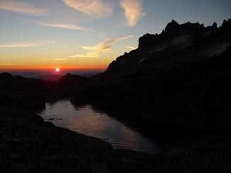 McClellan Peak at sunrise