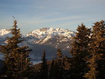 Mount Daniel from Polallie Ridge lookout