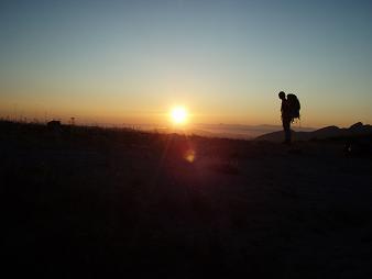 Sunset on Zorro Ridge