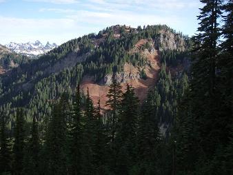 Southwest side of Rampart Ridge SE Peak