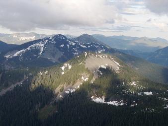 Pratt Mountain from Mount Defiance