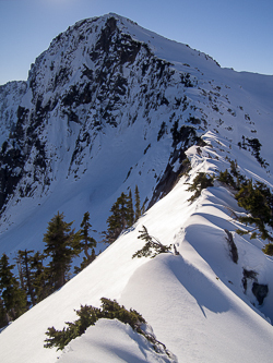 Salish Peak from its NE ridge.