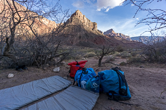 Camp at Lava Canyon