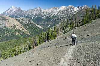 The Stuart Range from Old County Line Trail
