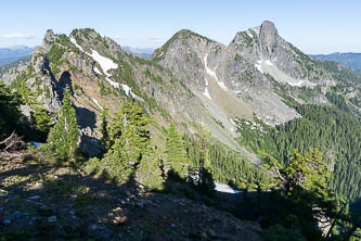 Box Ridge and Hibox Peak