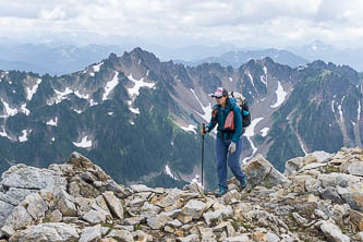 Skykomish Peak from the summit of Blue Peak