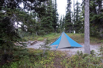 Camp at Windy Pass