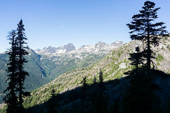 The Snoqualmie Range from the Spade Lake Trail
