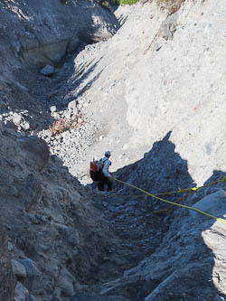 Descending into Coldspring Canyon
